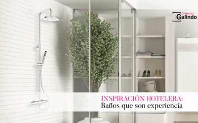 Inspiración hotelera: baños que son experiencia