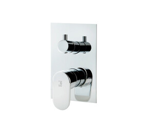 Grifo ducha empotrable 3 vías Nine blanco