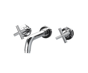 Grifo lavabo mural Matrix cromo