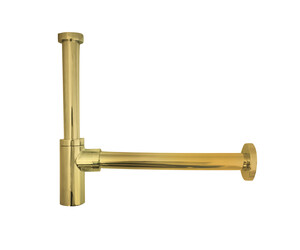 Sifón minimalista bronce envejecido