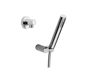 Accesorios ducha Futura cromo + toma de agua