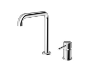 Batería lavabo Theo cromo