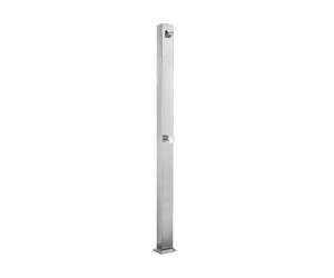Columna ducha jardín inox 1 agua