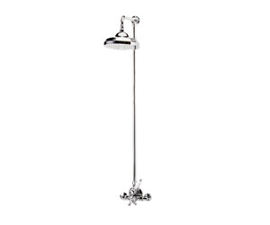 Columna ducha termostática Retro cromo