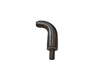 Codo bañera repisa 3/4 cromo mate