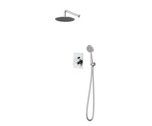 Conjunto ducha empotrable 2 vías Chap cromo