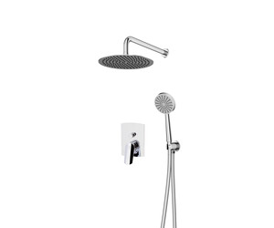 Conjunto ducha empotrable 2 vías Kily cromo
