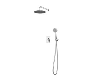 Conjunto ducha empotrable 2 vías Nine cromo