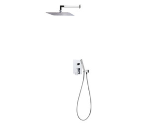 Conjunto ducha empotrable 2 vías Nitro