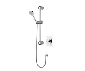 Conjunto ducha empotrable 1 vía Chap cromo
