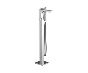 Grifo baño-ducha de pie Wave con accesorios