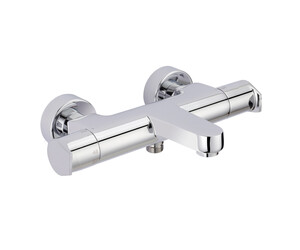 Grifo baño-ducha termostático Aroha cromo cuerpo frío