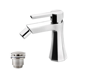 Grifo bidet Belmondo con desagüe semiautomático cromo