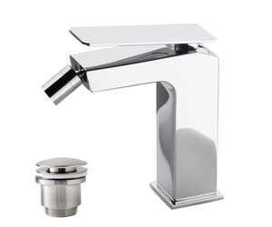 Grifo bidet Kissme con desagüe semiautomático