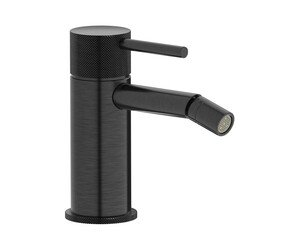 Grifo bidet Trama cromo negro cepillado