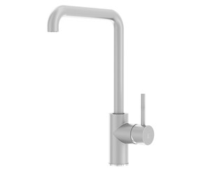Grifo cocina caño alto Theo cromo mate