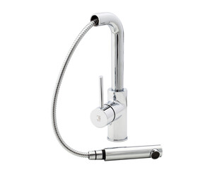 Grifo cocina Theo extraíble cromo 1F