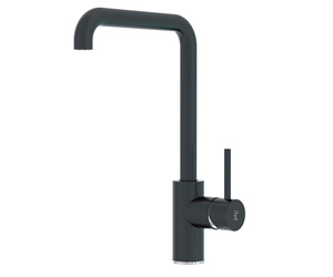 Grifo cocina caño alto Theo negro