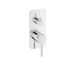 Grifo ducha empotrable 3 vías Trama cromo