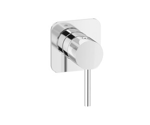 Grifo ducha empotrable 1 vía Trama cromo