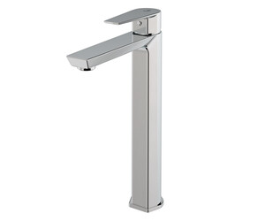 Grifo lavabo alto Aroha cromo