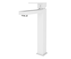 Grifo lavabo alto Nitro blanco