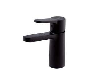 Grifo lavabo Cónico negro