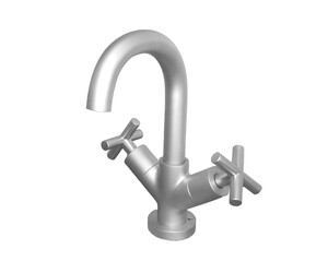 Grifo lavabo Matrix cromo mate