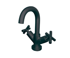 Grifo lavabo Matrix Negro