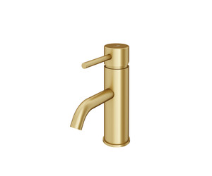 Grifo lavabo Theo oro cepillado