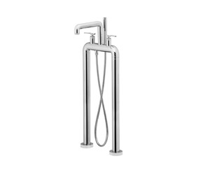 Grifo baño-ducha pie Strem pulsador lever