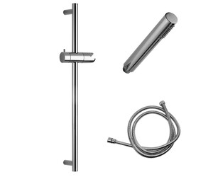 Kit ducha Tekno con accesorios Futura cromo