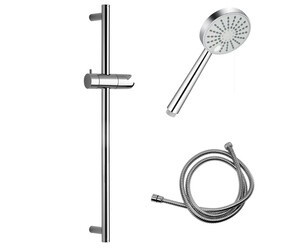 Kit ducha Tekno con accesorios Ingo Plus multi cromo
