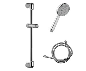 Kit ducha Ø25 con accesorios Trevi cromo
