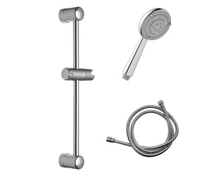 Kit ducha Ø18 con accesorios Trevi cromo